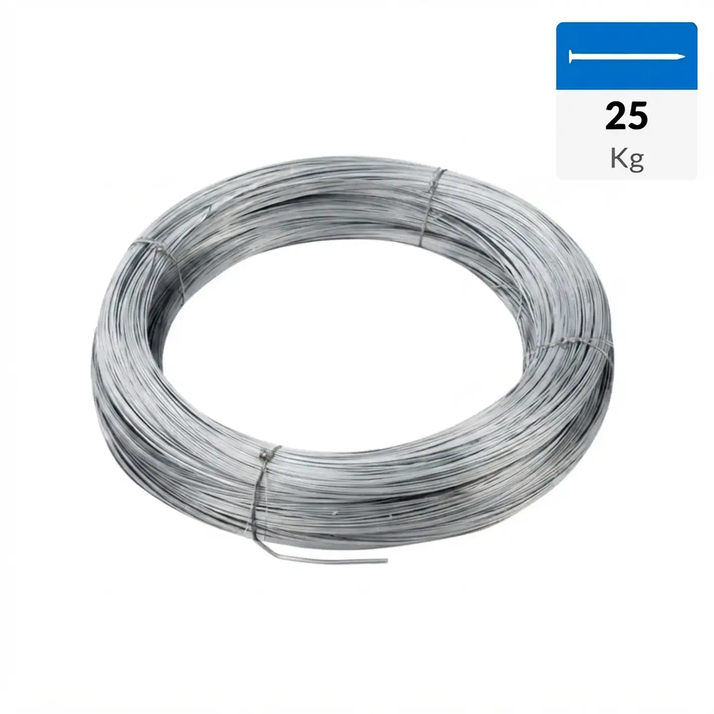 Alambre Galvanizado N°.18 - 25 kilos 1