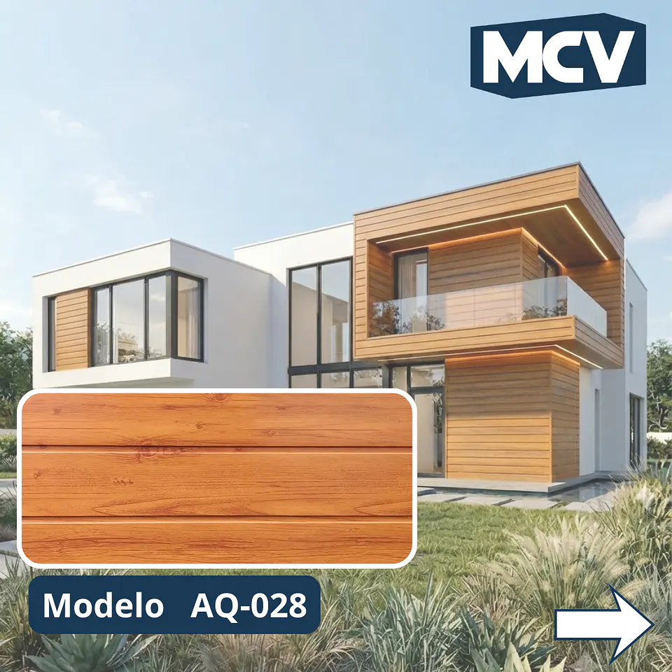 Metal Siding 3,8mts X 38cm - Revestimiento Metalico  3