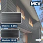 Metal Siding 3,8mts X 38cm - Revestimiento Metalico  - Miniatura 6