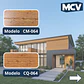 Metal Siding 3,8mts X 38cm - Revestimiento Metalico  - Miniatura 8