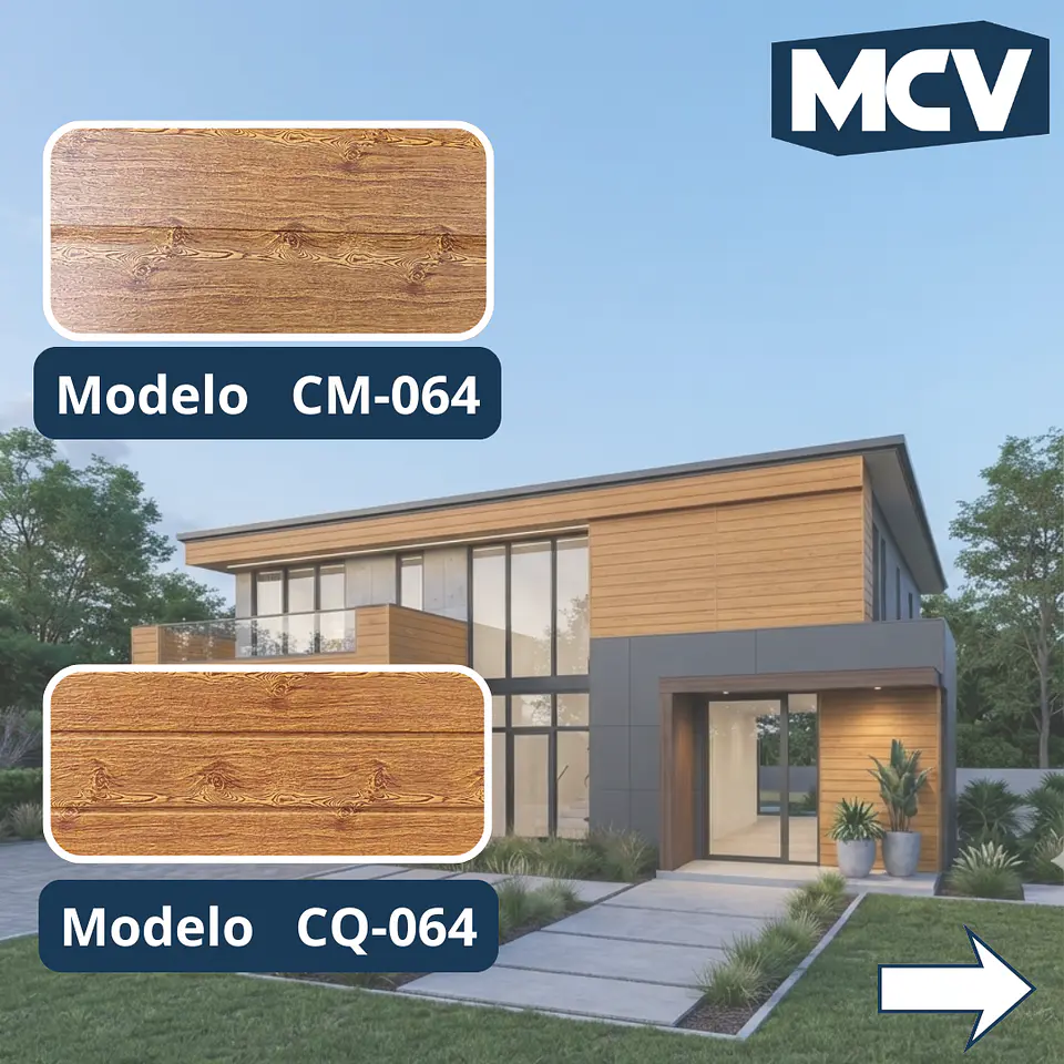Metal Siding 3,8mts X 38cm - Revestimiento Metalico  8