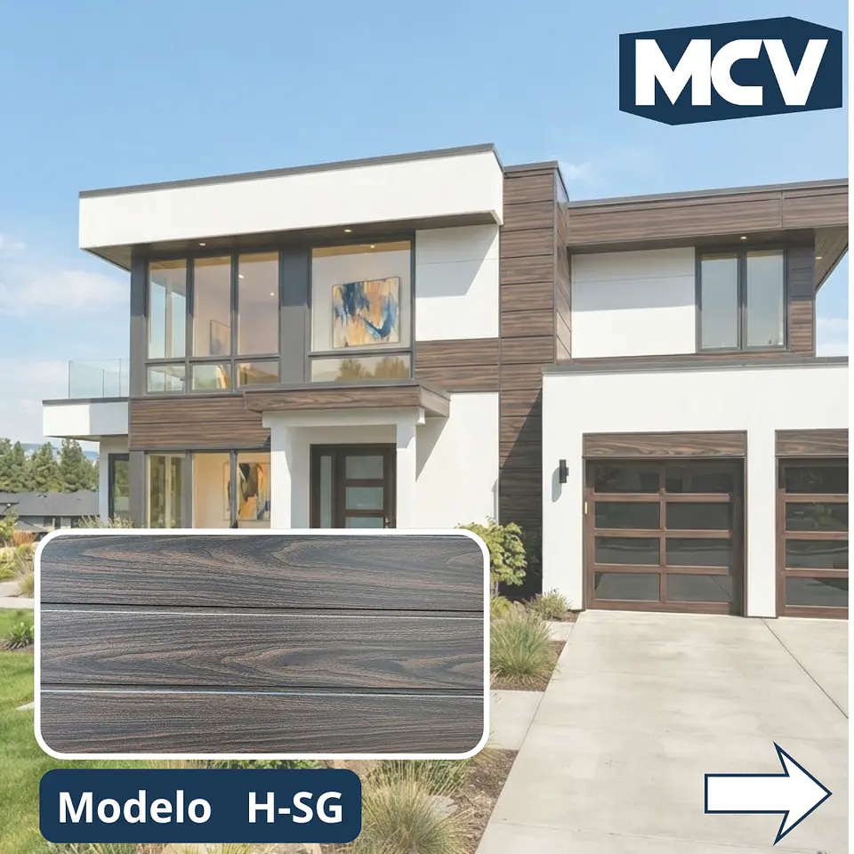 Metal Siding 3,8mts X 38cm - Revestimiento Metalico  10