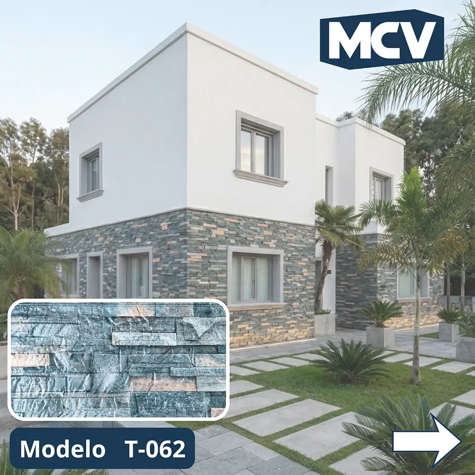 Metal Siding 3,8mts X 38cm - Revestimiento Metalico  14