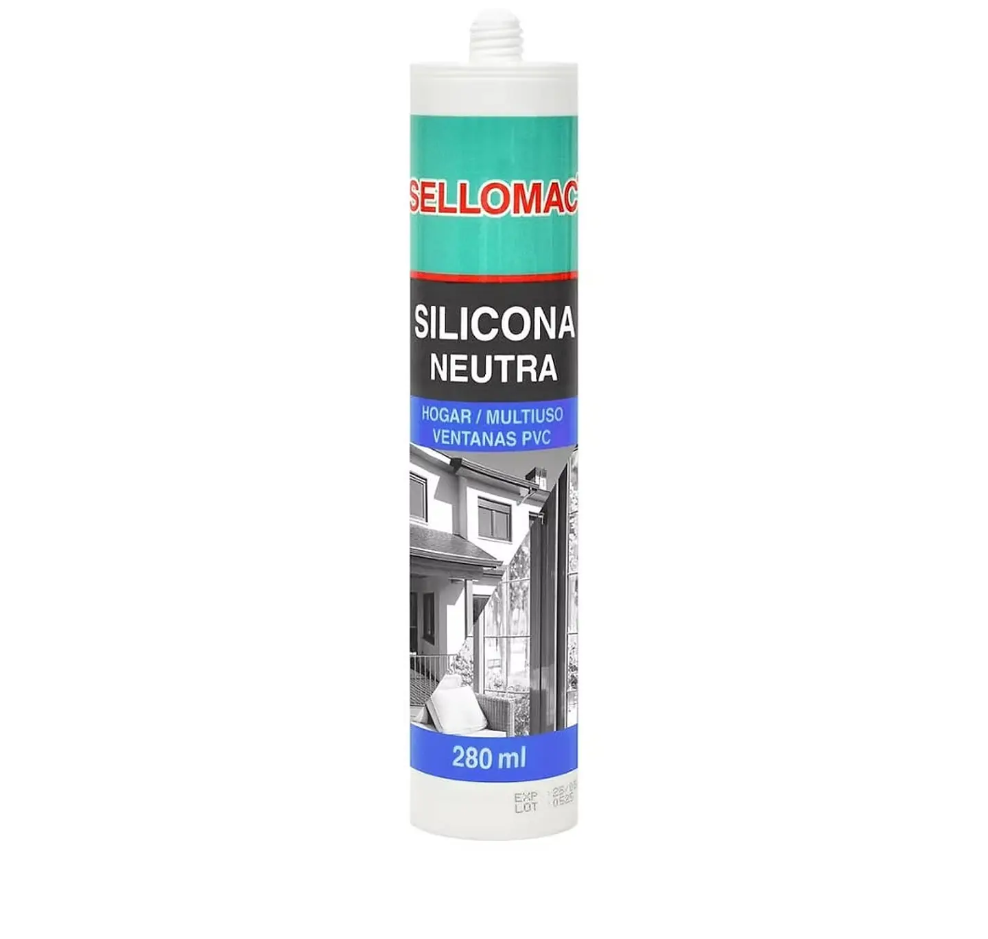 Silicona Neutra SELLOMAC 280ml 1