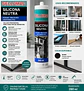 Silicona Neutra SELLOMAC 280ml - Miniatura 4