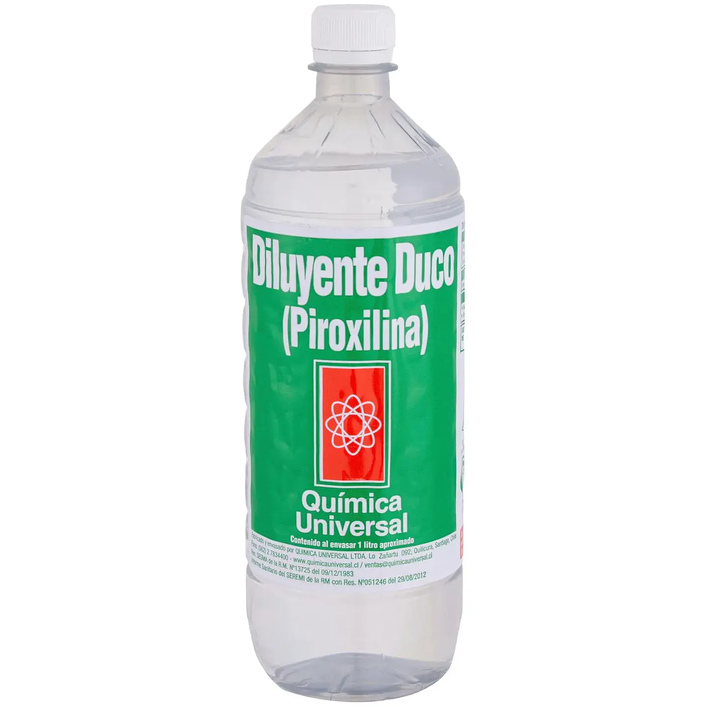 Diluyente DUCO (Piroxilina) 1 Litro - QUIMICA UNIVERSAL 1