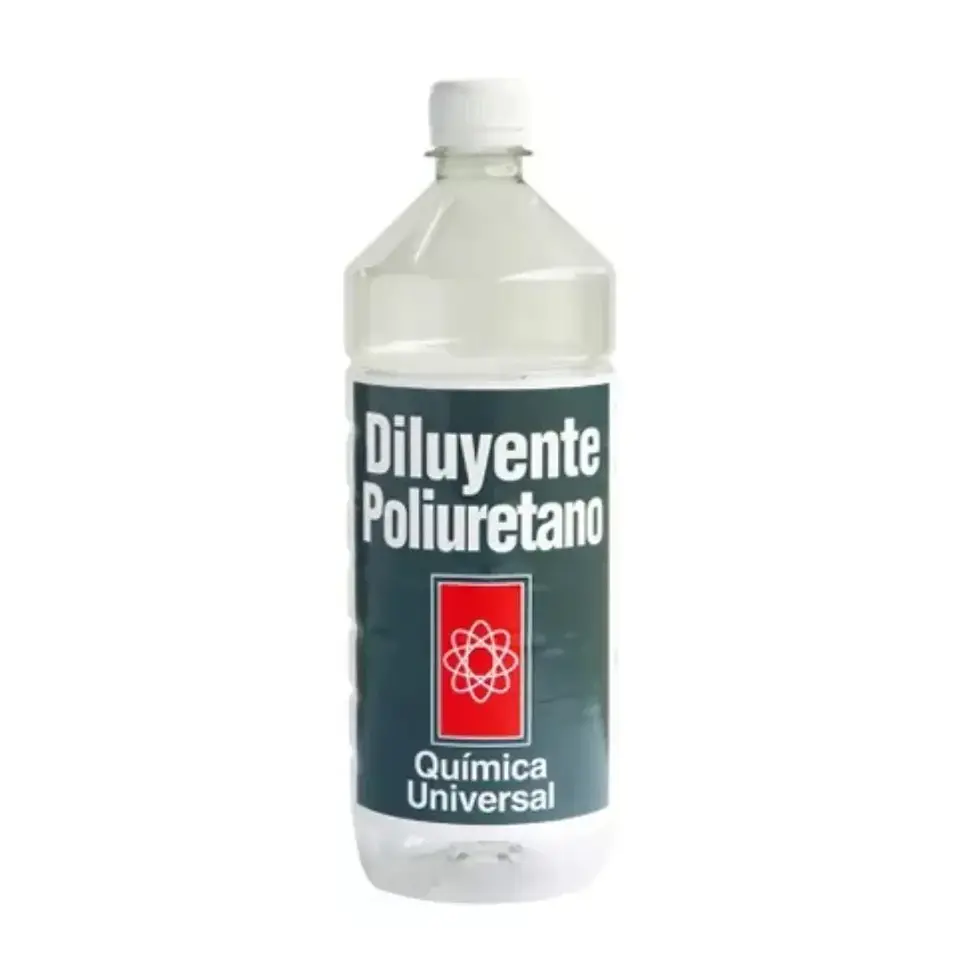 Diluyente POLIURETANO 1 Litro - QUIMICA UNIVERSAL 1