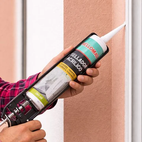 Sellador Acrílico SELLOMAC 280ml - Color Blanco