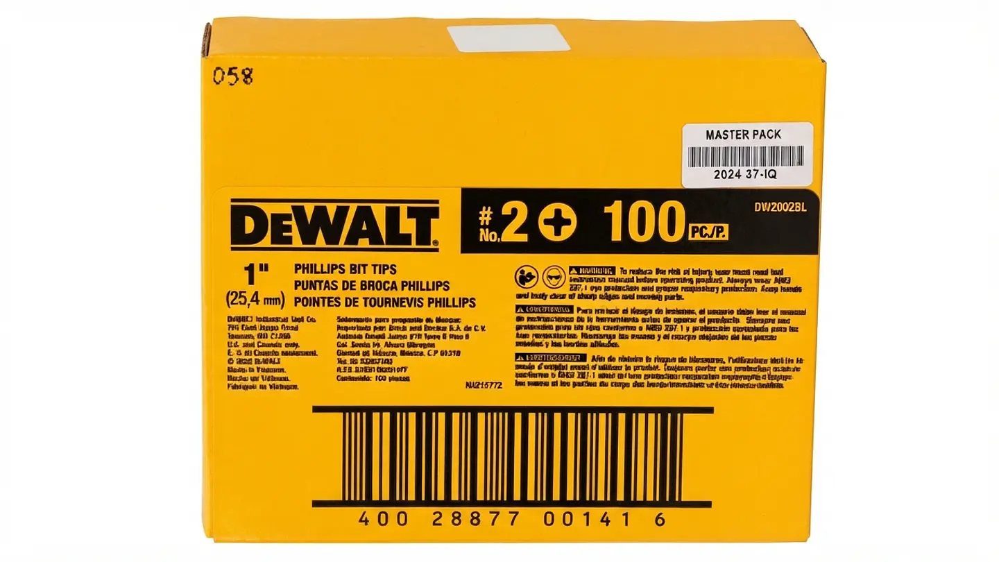 Inserto Punta Phillips nº2 x 25mm - DeWalt 2