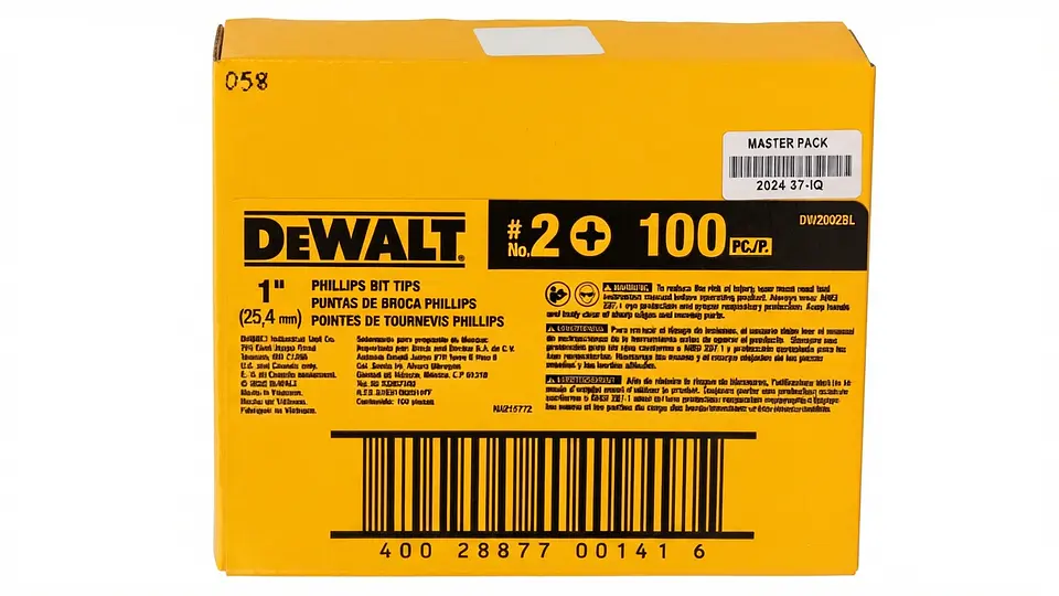 Inserto Punta Phillips nº2 x 25mm - DeWalt 2