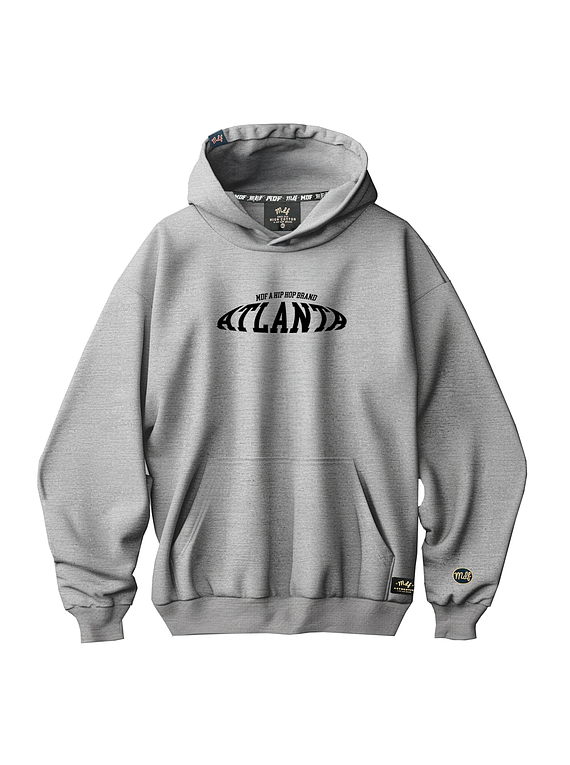 MDF® Hoodie Grey Street ORIGINAL ATLANTA