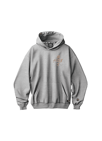 MDF® Hoodie Grey Street ORIGINAL OLD CROSS