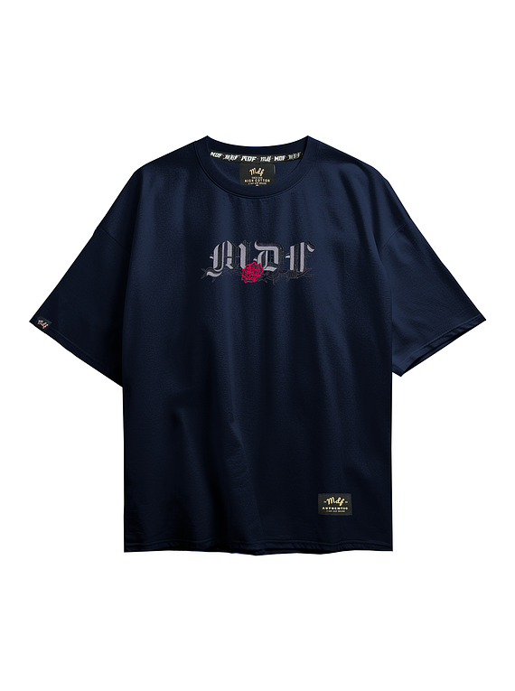 MDF® Tee Crip Blue DARK ROSE