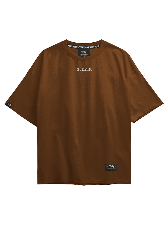 MDF® Polera 𝐌𝐈𝐍𝐈𝐌𝐀𝐋 BULLSHIT 𝐌𝐈𝐍𝐈𝐌𝐀𝐋 