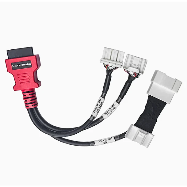 Cabo de Diagnóstico Tesla 3-em-1 (Model 3 / Y / S / X) para OBD2