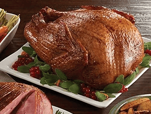 Pavo ahumado para Cena