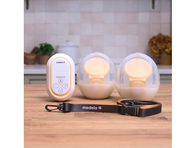 Extractor de leche eléctrico doble manos libres Mini Freestyle™