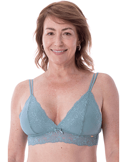 Bralette sin copas ni aros 2RIOS - Celeste