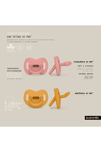 Chupete Lake Green Colour Essence con Tetina Fisiologica SX Pro de Silicona