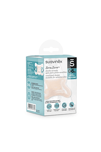 Chupete Nude Zero.Zero con Tetina Fisiológica SX Pro de Silicona