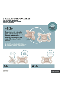 Chupete Nude Zero.Zero con Tetina Fisiológica SX Pro de Silicona