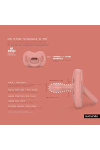 Chupete Todo Silicona Fisiológico Sxpro 6/18M Lake Green