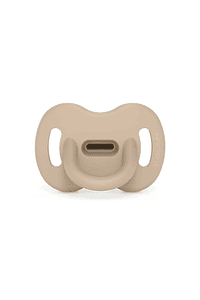 Chupete Todo Silicona Fisiológico Sxpro 0/6M Irish Cream