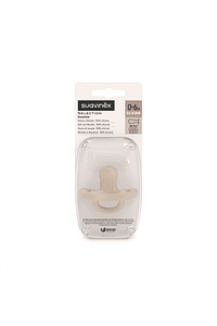 Chupete Todo Silicona Fisiológico Sxpro 0/6M Irish Cream
