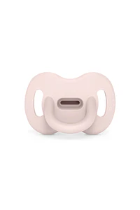 Chupete Todo Silicona Fisiológico Sxpro 0/6M Rosa