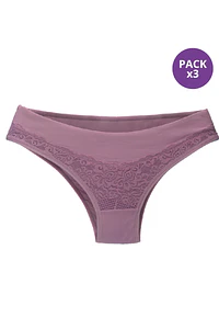 Pack x 3 Calzón embarazo 