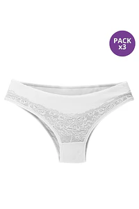 Pack x 3 Calzón embarazo 