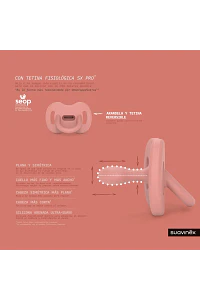 Chupete Todo Silicona Fisiológico  6/18 M Soft Rosa