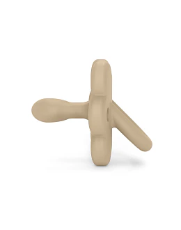 Chupete Todo Silicona Fisiológico Butterfly 0/6 M Beige