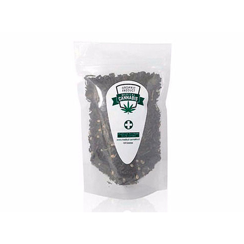 Infusión de té verde y cannabis