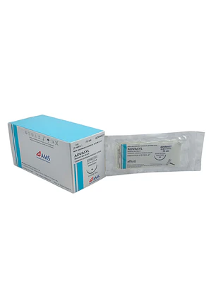 Sutura Seda Negra 2-0 75 Cm, 1/2 Circulo Tp 26 Mm. ADVA0327