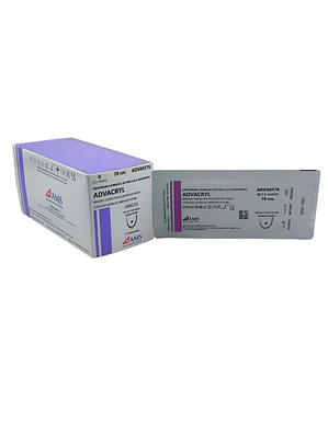 Sutura Poliglac Vio 0 70 Cm, 5/8 Circulo Tp 36 Mm. ADVA0376