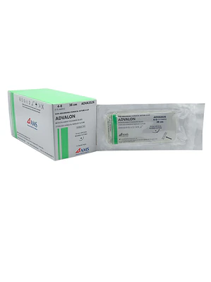 Sutura Nylon Negro 4-0 38Cm, 3/8 Cort Rev 10mm. ADVA3326