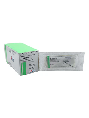 Sutura Nylon Negro 2-0 35Cm, 3/8 Cort Rev 45Mm. ADVA3336S