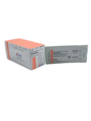 Sutura PGCL 4-0 70 Cm, 3/8 Circulo Cort Rev 19 Mm. ADVA1036
