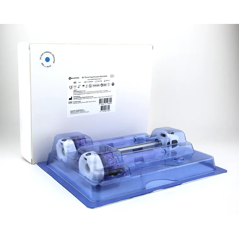 Kit De Trocar 10mm x 100mm + 2 cánulas. W10 Honymed 2