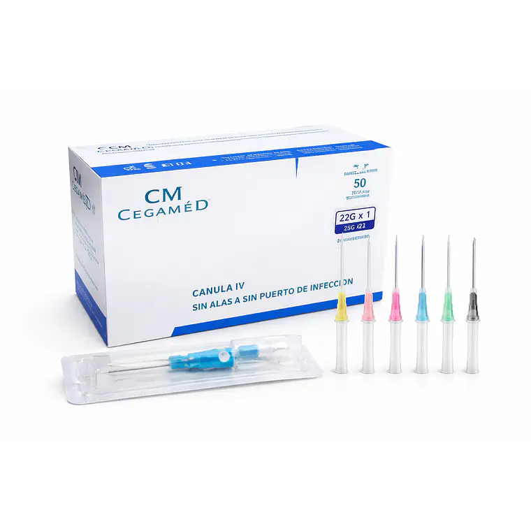Cateter Intravenoso, caja por 50 unidades. 1
