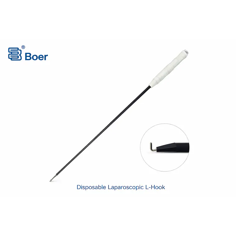 L-Hook Electrodo con Cable . Ref. B04L405330B, Desechable, 1