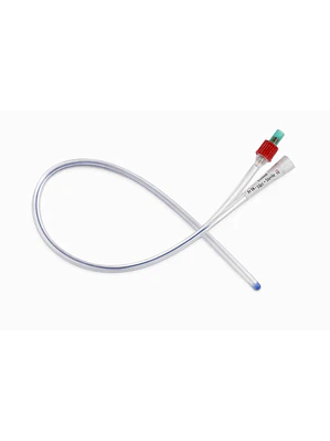 Sonda Foley 100 % siliconada 2 vías. 