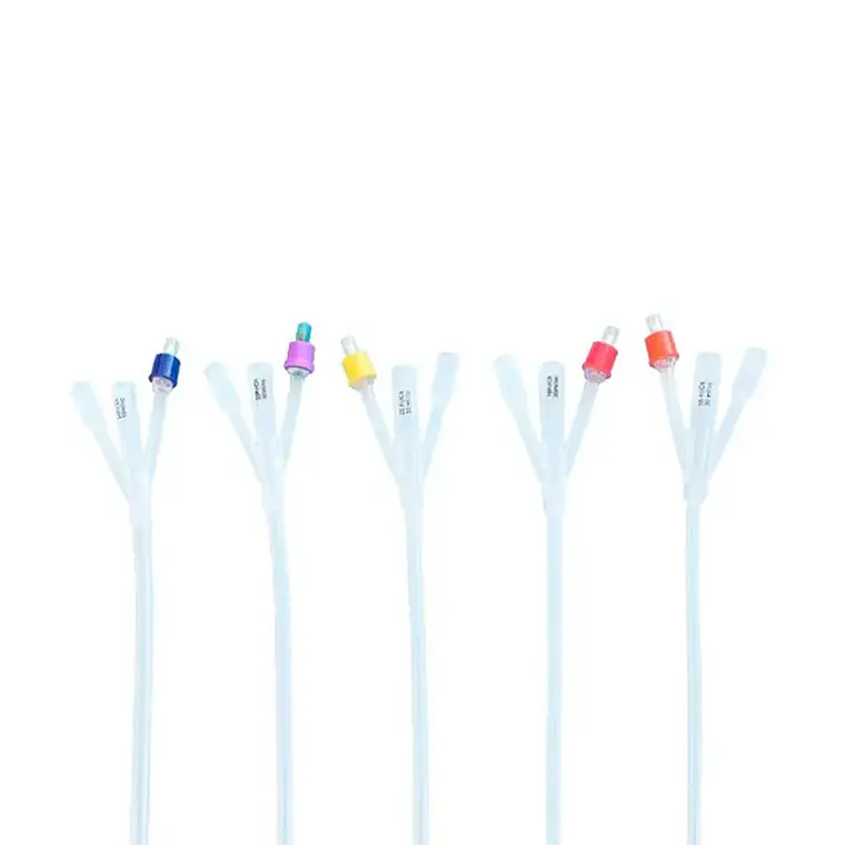 Sonda Foley 100 % siliconada 3 vías.  1