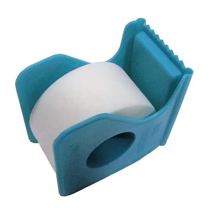 Tela Adhesiva de Papel Microporo 5cmx9,1mts, color blanco 1
