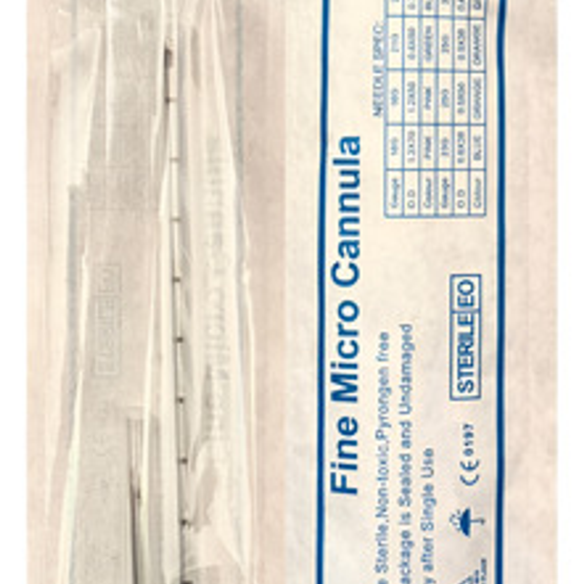 Micro Cánulas Flexibles + Aguja, 14g X 100mm, Pack 10 Uds 2