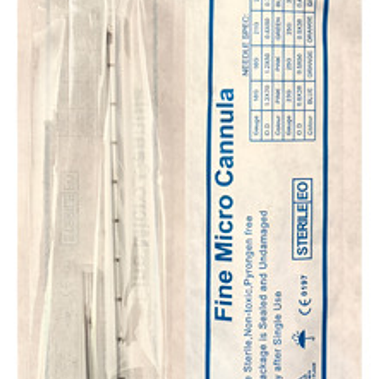 Micro Cánulas Flexibles + Aguja, 14g X 100mm, Pack 10 Uds 2