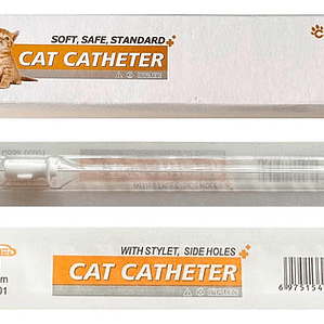 Catéter Urinario Gato Con Estilete, 3fr - 1.0 X 130mm, 1 Und