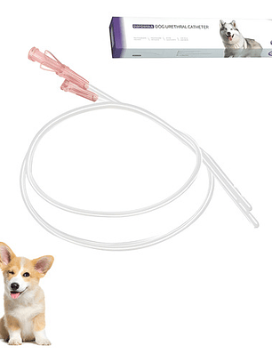 Catéter Urinario Perro Con Estilete 5fr- 1.6 X 500mm, 1 Und