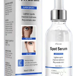 Serum Anti Manchas, Vitamina C + Nicotinamida, Frasco 30ml